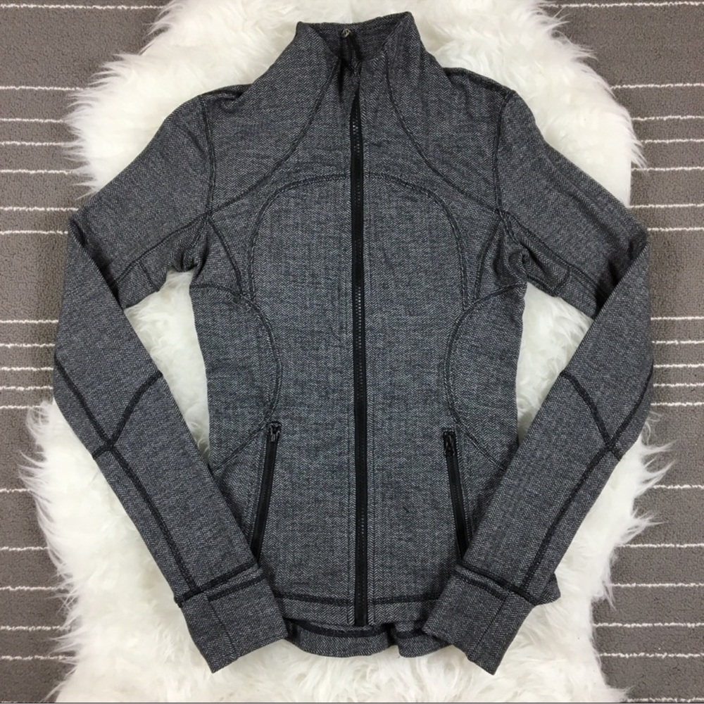Lululemon Herringbone Zip Down - image 2